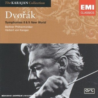 Cover for Karajan Herbert Von / Berlin P · Dvorak: Symp. N. 8 &amp; 9 (CD) [Remastered edition] (2014)
