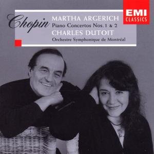 Cover for Argerich / Montreal So/dutoit · Chopin / Piano Concertos Nos.1 &amp; 2 (CD) (1999)