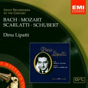 Cover for Lipatti Dinu · Bach / Scarlatti / Mozart / Schubert (CD) (2016)