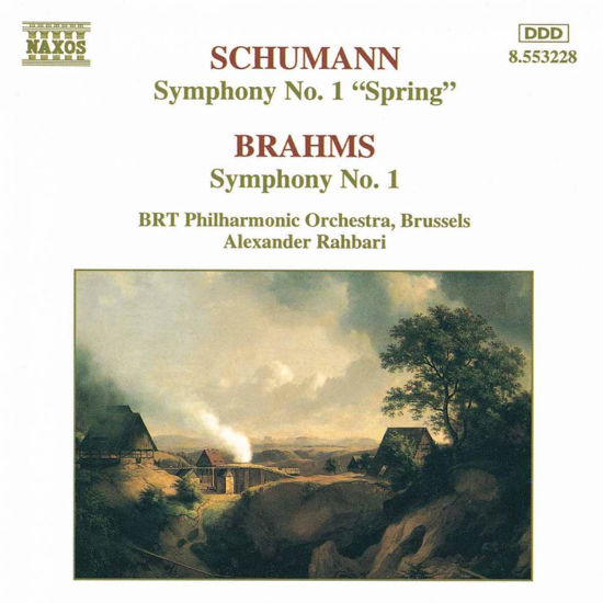 Sym 1/sym 1 - Schumann / Brahms - Musikk - NAXOS - 0730099422826 - 30. august 1995