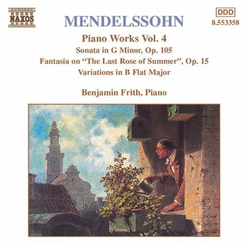 Piano Works-vol. 4 - F. Mendelssohn - Musiikki - Naxos - 0730099435826 - tiistai 24. maaliskuuta 1998