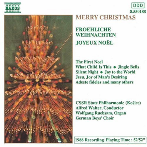 Cover for Walter / Cssr State Phil Orch / Ruebsam · Merry Christmas (CD) (1994)