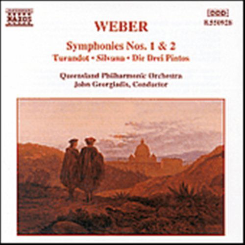 Cover for Georgiadis / Queensl. Phil. Orch · Webersymphonies 1 2 (CD) (1995)