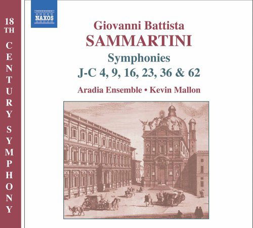 Six Symphonies - G.B. Sammartini - Musiikki - NAXOS - 0747313229826 - perjantai 3. helmikuuta 2006