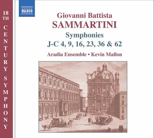 Symphonies - Sammartini / Aradia Ensemble / Mallon - Musikk - NAXOS - 0747313229826 - 15. november 2005