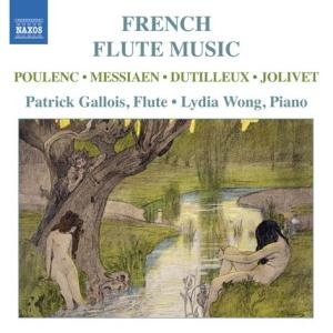 Cover for Poulenc / Messiaen / Jolivet / Gallois / Wong · French Flute Music (CD) (2005)