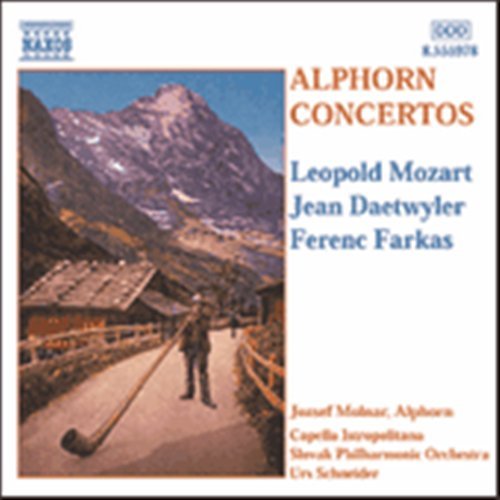 Cover for Molnar / Slovak Po / Schneider · Various / Alphorn Concertos (CD) (2002)