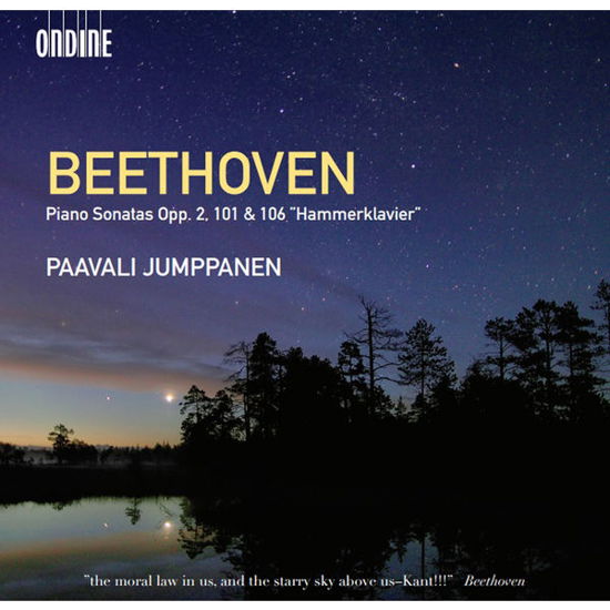 Beethovenpiano Sonatas Opp2 - Paavali Jumppanen - Musikk - ONDINE - 0761195124826 - 3. mars 2014