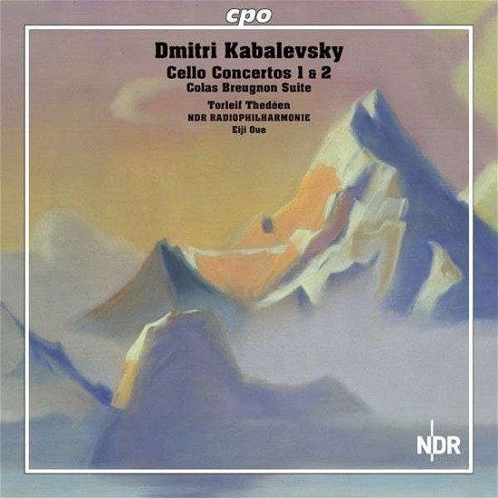 Cello Concertos 1 & 2 - Kabalewsky / Thedeen / Ndr Radiophilharmonie - Music - CPO - 0761203766826 - January 28, 2014