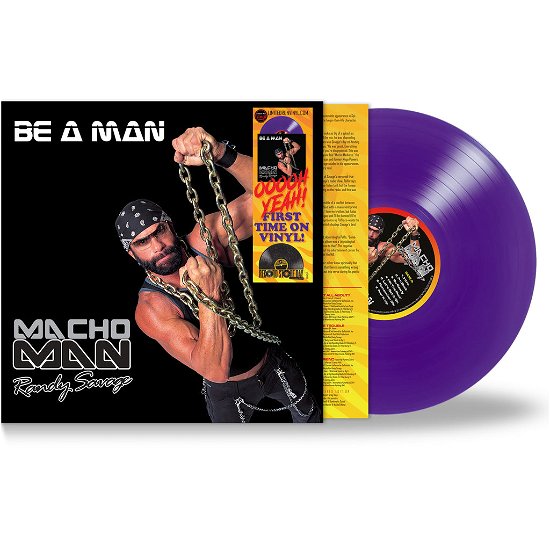 Cover for Macho Man Randy Savage · Be A Man (Purple Vinyl) (LP) [RSD 2023 edition] (2023)