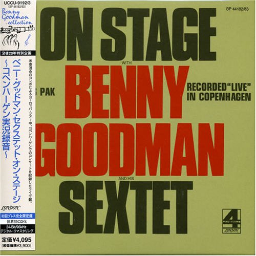 Cover for Benny Goodman · On Stage Live In Copenhagen (CD) (2006)