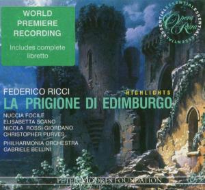 Cover for Ricci · La Prigione Di Edimburgo (CD) (2020)