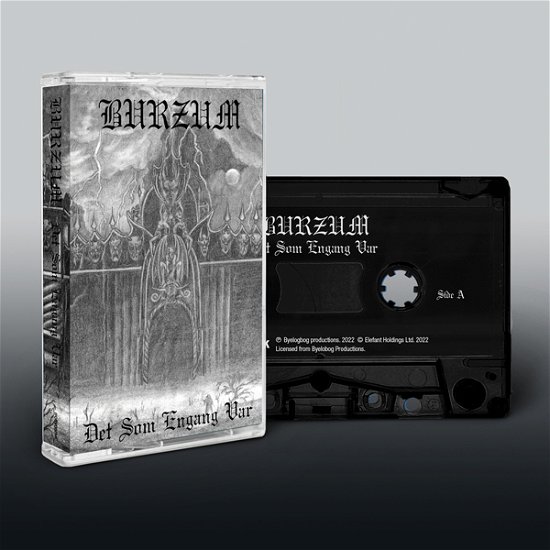 Cover for Burzum · Det Som Engang Var (Cassette) (2022)
