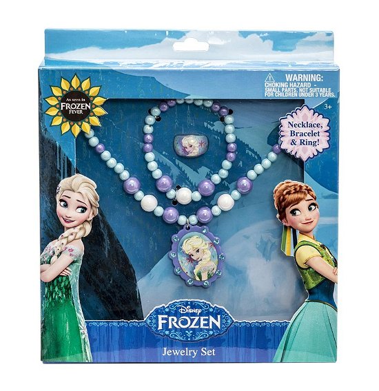 Frozen - Set Braccialetto Di Perle, Collana Di Perle Ed Anello - Frozen - Merchandise - Joy Toy - 0807716511826 - 