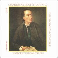 Cover for Avison / Jones / Durston / Druce / Georgian Conce · Concerti from Opus 9 (CD) (2006)