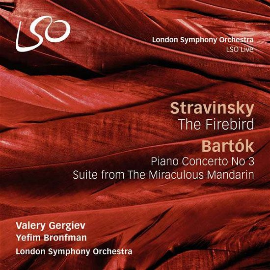 Cover for Stravinsky / Bartok · Firebird / Piano Conc.No.3/Miraculous Mandarin (CD) (2016)