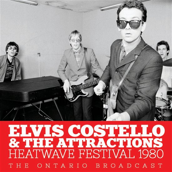 Cover for Elvis Costello &amp; the Attractions · Heatwave Festival 1980 (CD) (2022)