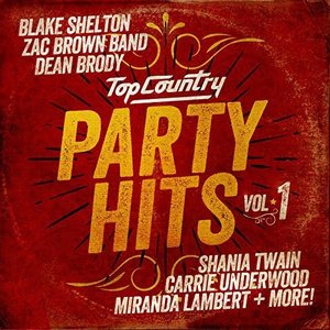 Cover for Top Country Party Hits V1 / Various · Top Country Party Hits V1 (CD) (2016)
