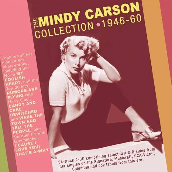 Cover for Mindy Carson · Collection 1946-60 (CD) (2020)