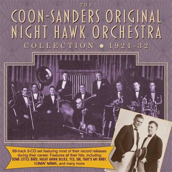 Cover for Coon-sanders Original Night Hawk Orchestra · Collection 1921-32 (CD) (2020)