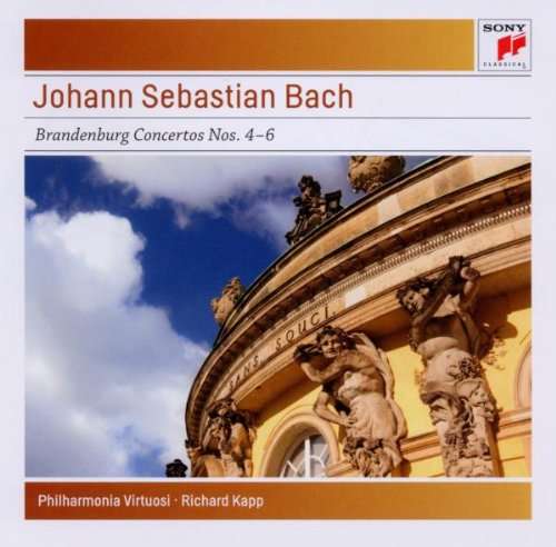 Cover for Bach J.s. / Kapp / Philharmonia Virtuosi · Bach J.s: Brandenburg Ctos Nos 4 - 6 (CD) (2010)