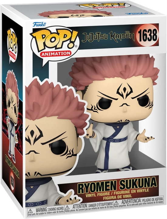 Funko Pop Anime Jujutsu Kaisen S4 Sukuna - Funko Pop Anime - Gadżety - Funko - 0889698802826 - 20 sierpnia 2024