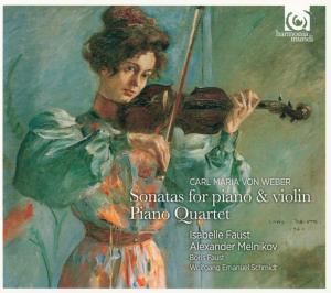 Cover for Von Weber Carl Maria (1786-1826) · Von Weber: Sonatas for Violin &amp; Piano Faust Melniko (CD) (2013)