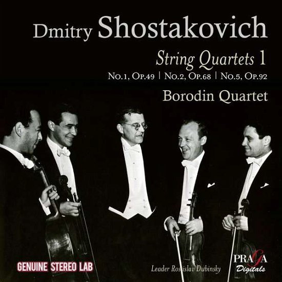 String Quartets 1 - Borodin Quartet - Musik - PRAGA DIGITALS - 3149028074826 - 25. august 2015