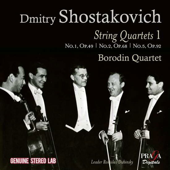 String Quartets 1 - Borodin Quartet - Musique - PRAGA DIGITALS - 3149028074826 - 25 août 2015