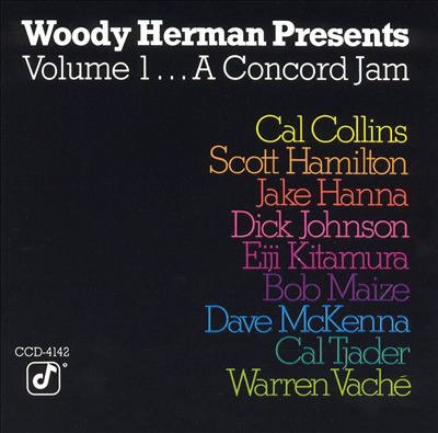 Cover for Woody Herman · Woody Herman-a Concord Jam Vol.1 (CD)
