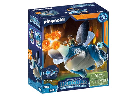 Cover for Playmobil · Playmobil 71082 Dragons: The Nine Realms Plowhorn &amp; D\'Angelo (Leketøy)