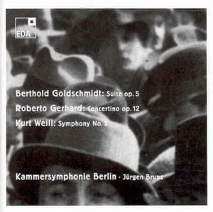 Cover for Goldschmidt / Gerhard / Weill / Bruns · Orchestral Music (CD) (2003)