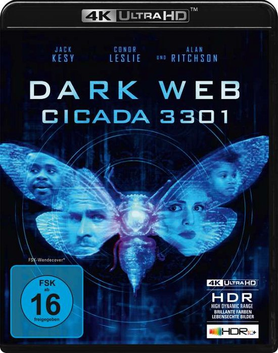Cover for Kesy Jack - Leslie Conor - Rit · Dark Web Cicada 3301 - 4k Ultr (Blu-ray) (2024)