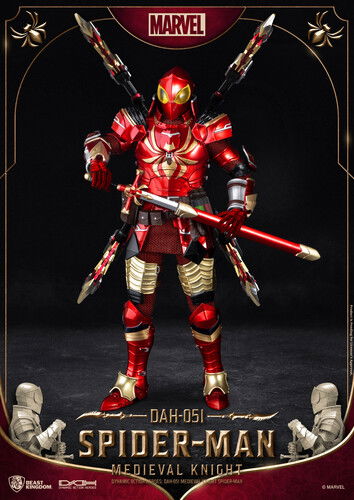 Medieval Knight Spider-man Dah-051 Dynamic 8-ction - Beast Kingdom - Merchandise - BEAST KINGDOM - 4711203453826 - 31 augusti 2023