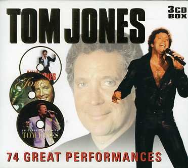 Cover for Tom Jones · 74 Great Performances (CD) (2017)