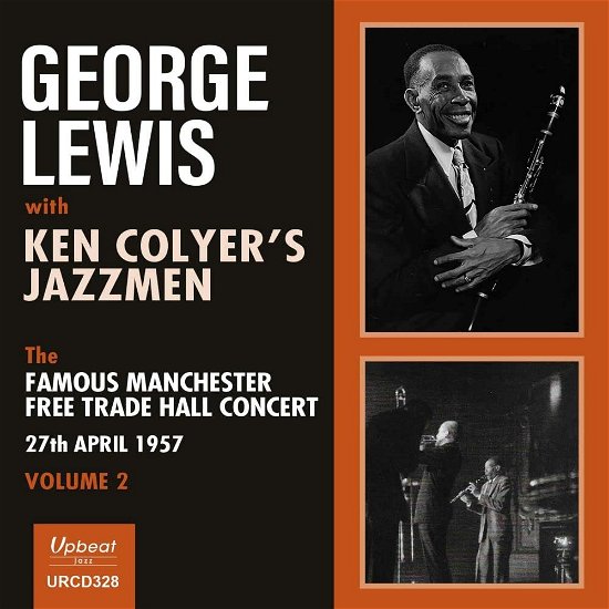 Cover for George Lewis · Manchester Free Tarde Hall V.2 (CD) (2023)