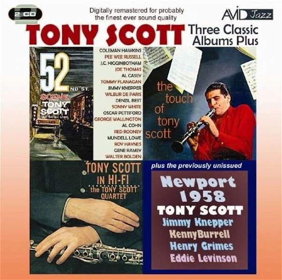 Cover for Tony Scott · Three Classic Albums Plus (CD) (2013)