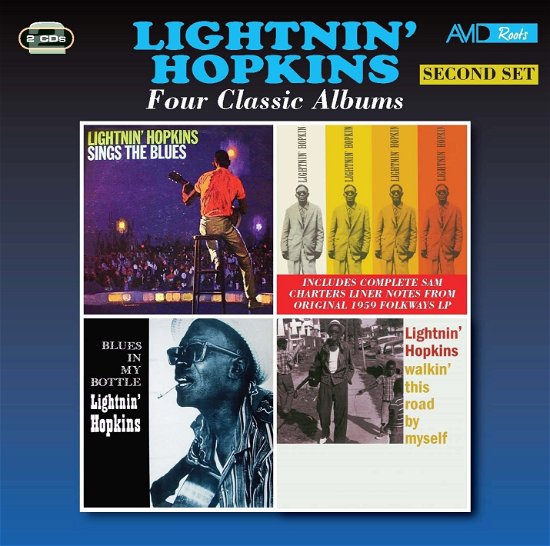 Four Classic Albums - Lightnin Hopkins - Muziek - AVID - 5022810718826 - 7 juli 2017