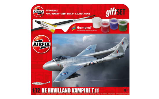 Cover for Airfix · Airfix - 1:72 Hanging Gift Set De Havilland Vampire T.11 (Toys)