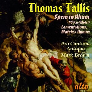 Cover for Pro Cantione Antiqua · Tallis Favourite Choral / Spem In Alium Etc (CD) (2010)