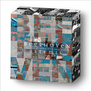 Cover for Beethoven / Artemis Quartet · Complete String Quartet &amp; Op74 (CD) [Limited edition] [Box set] (2011)