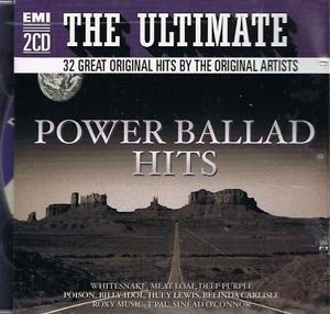Cover for Ultimate Power Ballads Hits (CD)