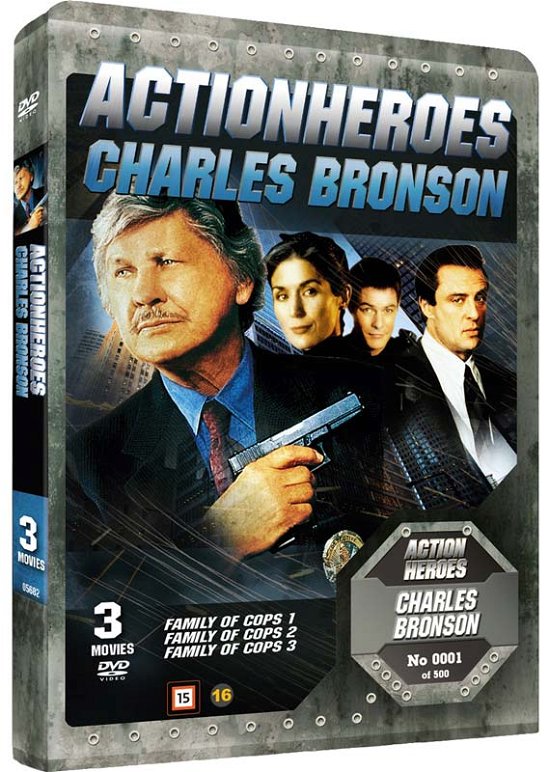 Cover for Charles Bronson: Action Heroes (Family Cops) (DVD) [Steelbook edition] (2021)