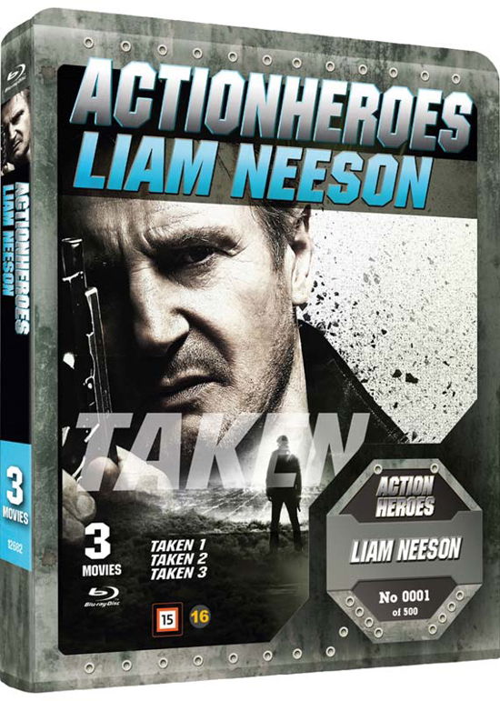 Liam Neeson: Action Hero (Taken Collection) (Blu-ray) [Steelbook edition] (2021)