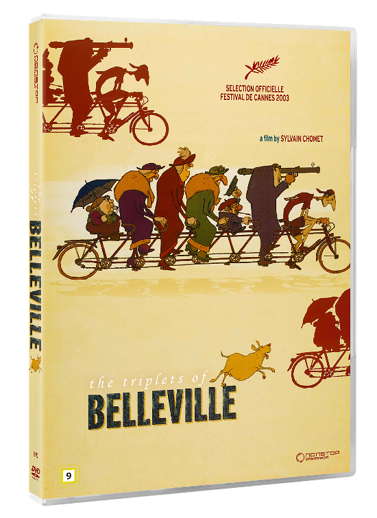Cover for The Triplets of Belleville (DVD) (2023)