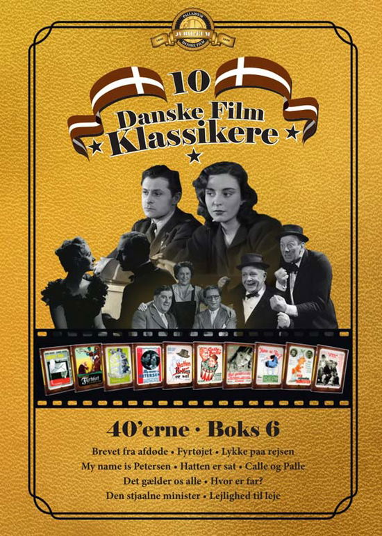 1940'erne Boks 6 (Danske Film Klassikere) - Palladium - Elokuva -  - 5709165605826 - torstai 5. joulukuuta 2019