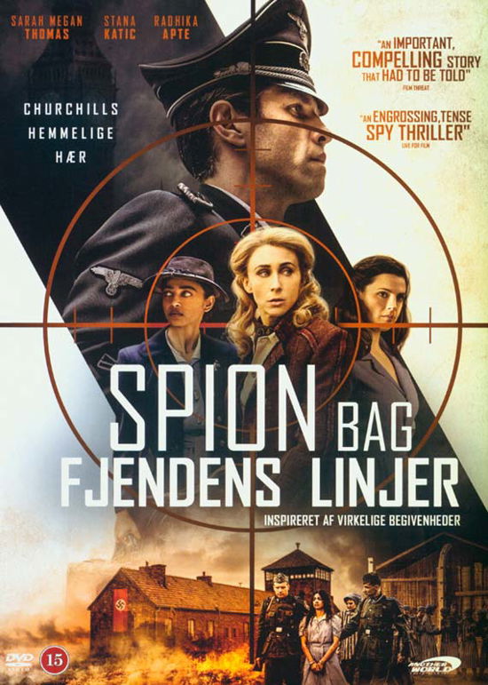 Cover for Spion bag fjendens linjer (DVD) (2021)