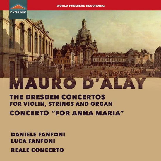 Cover for Reale Concerto · D'alay: the Dresden Concertos for Violin, Strings &amp; Org (CD) (2023)