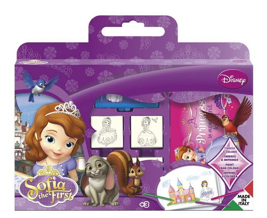 Cover for Valigetta Timbri · Multiprint Tasche 7 Stempel für Kinder Disney Sofi (ACCESSORY) (2024)