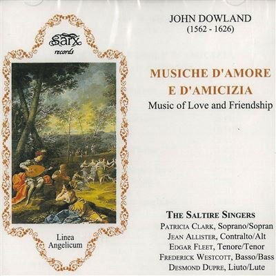 Cover for The Saltire Singers · Musiche D'amore E D'amicizia / Music of Love and Friendship (CD) (1995)